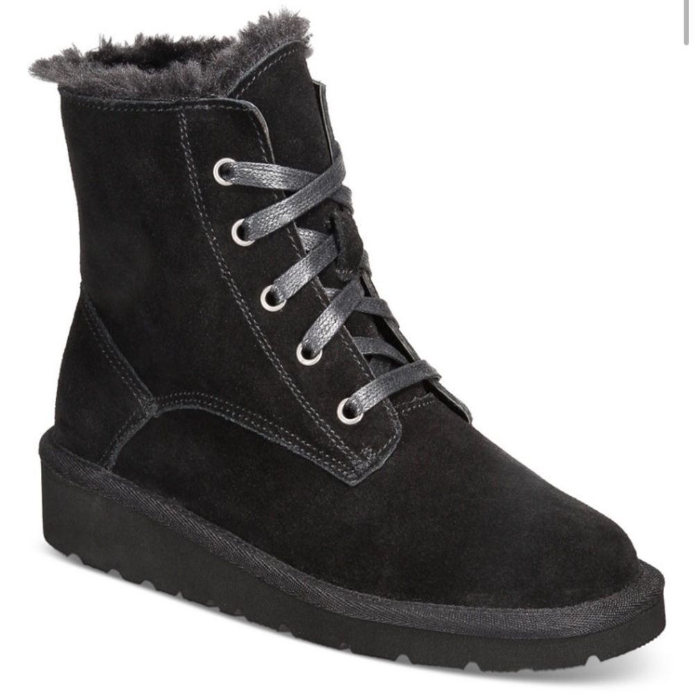 Style & Co Abbbaa Cold Weather Lace-Up Boots